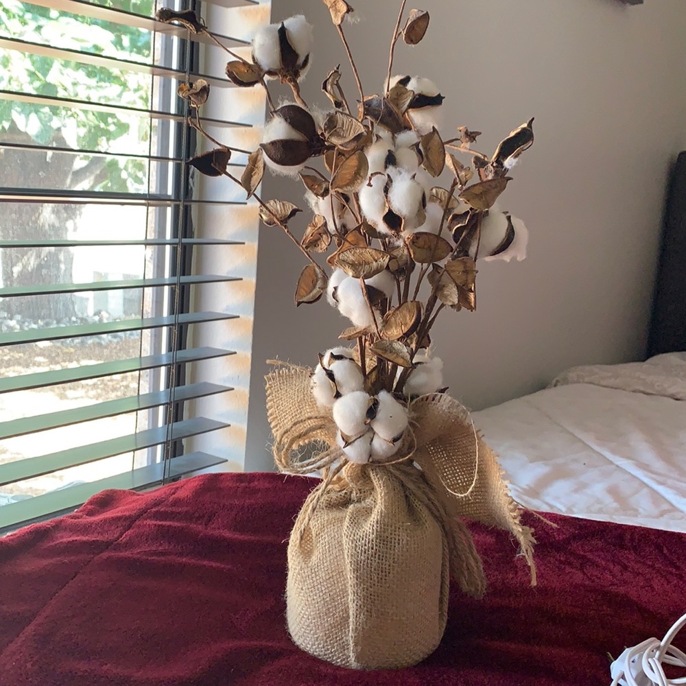 Cotton accent decor